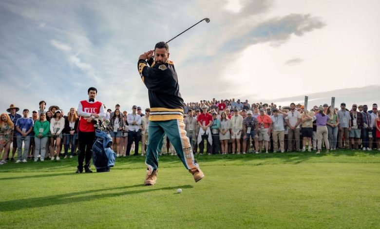 Scottie Scheffler merayakan kemenangan terbuka di premier 'Happy Gilmore 2' Scottie Scheffler merayakan kemenangan terbuka di premier 'Happy Gilmore 2'