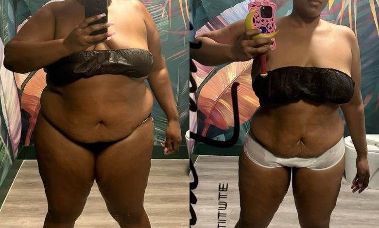 Lizzo berbagi 'kebenaran' tentang penurunan berat badan bersama sebelum dan sesudah foto Lizzo berbagi 'kebenaran' tentang penurunan berat badan bersama sebelum dan sesudah foto