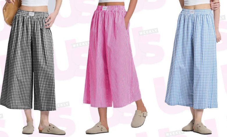 Pembeli mungil menyebut celana gingham yang ringan dan flowy ini 'panjang sempurna' Pembeli mungil menyebut celana gingham yang ringan dan flowy ini 'panjang sempurna'