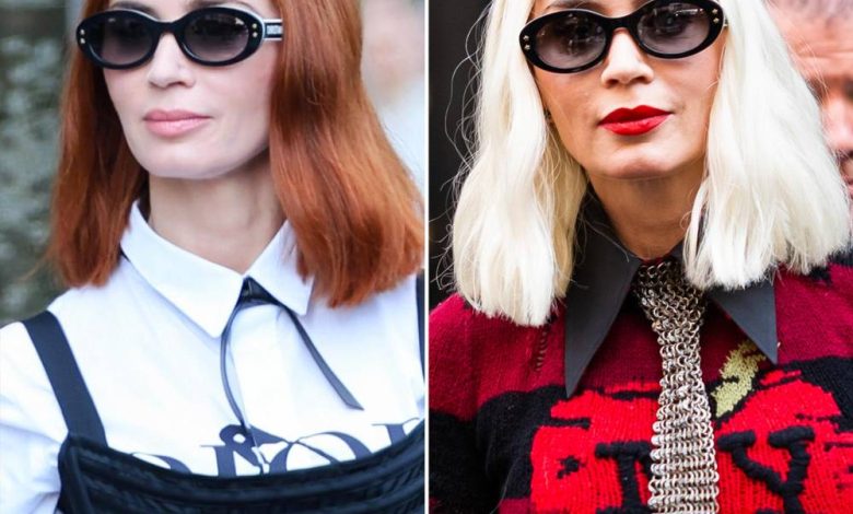 Emily Blunt memasuki era pirang platinum untuk 'Devil Wears Prada 2' Emily Blunt memasuki era pirang platinum untuk 'Devil Wears Prada 2'