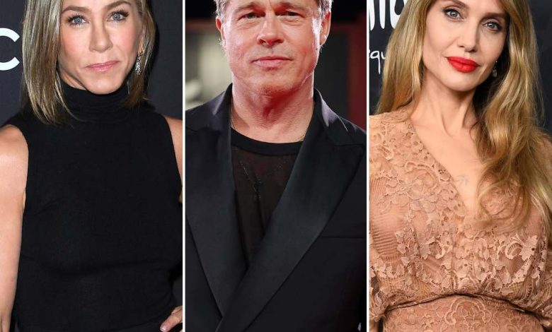 Jennifer Aniston berbicara kepada Brad Pitt dan Angelina Jolie 'Love Triangle' Jennifer Aniston berbicara kepada Brad Pitt dan Angelina Jolie 'Love Triangle'