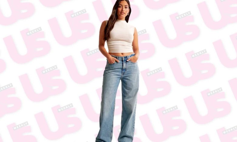 Saya ukuran 14, dan jeans Abercrombie & Fitch ini cocok seperti sarung tangan Saya ukuran 14, dan jeans Abercrombie & Fitch ini cocok seperti sarung tangan