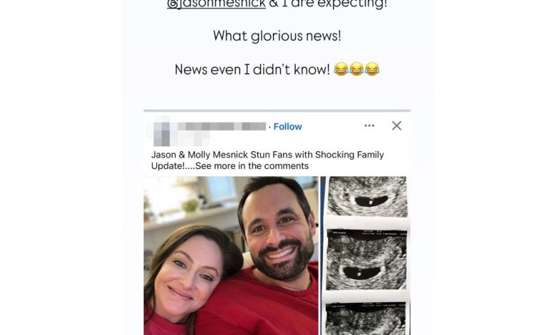Molly Mesnick dari Bachelor Nation tertawa dari rumor kehamilan Molly Mesnick dari Bachelor Nation tertawa dari rumor kehamilan