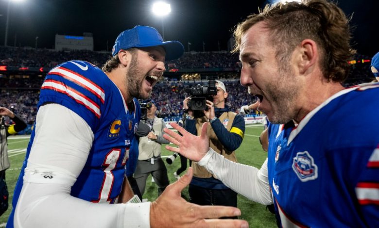 Buffalo Bills 'Matt Prater, 41, berbicara tentang tujuan lapangan yang memenangkan pertandingan, Whirlwind Week Buffalo Bills 'Matt Prater, 41, berbicara tentang tujuan lapangan yang memenangkan pertandingan, Whirlwind Week