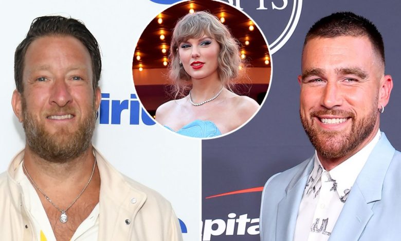 Dave Portnoy bereaksi terhadap 'kayu' Taylor Swift tentang 'Travis Kelce's D ***' Dave Portnoy bereaksi terhadap 'kayu' Taylor Swift tentang 'Travis Kelce's D ***'