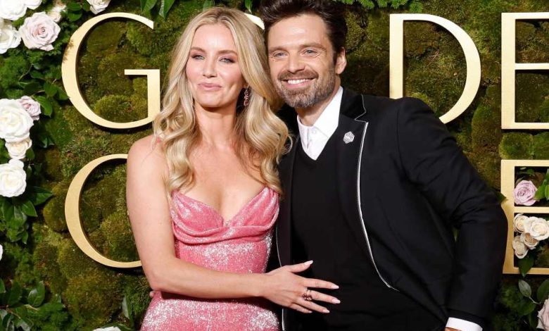 Sebastian Stan dan Annabelle Wallis Koordinat Warna di Academy Museum Gala Sebastian Stan dan Annabelle Wallis Koordinat Warna di Academy Museum Gala