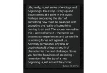 Sophie Turner Berbagi Teks Tentang 'Rangkaian Akhir dan Awal' Kehidupan